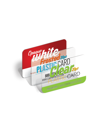 Clear Plastic Business Cards