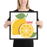 Custom Printed Framed Matte Paper poster