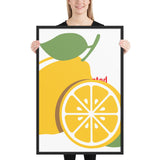 Custom Printed Framed Matte Paper poster