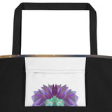 All-over Printed Beach Bag