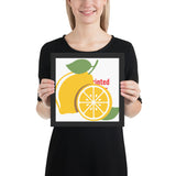 Custom Printed Framed Matte Paper poster