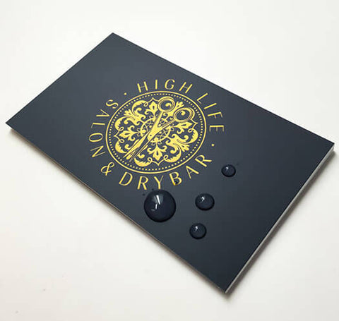 Full Color Silk Business Cards